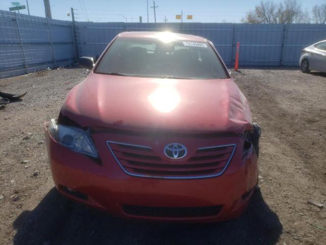 4T1BK46K87U053630 - 2007 TOYOTA CAMRY LE RED photo 5