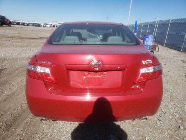 4T1BK46K87U053630 - 2007 TOYOTA CAMRY LE RED photo 6