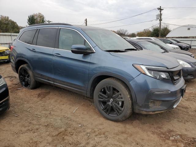 5FNYF6H25NB011420 - 2022 HONDA PILOT SE BLUE photo 4