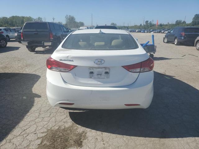 5NPDH4AE6DH286411 - 2013 HYUNDAI ELANTRA GLS WHITE photo 6