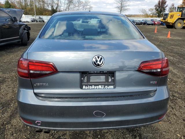 3VW2B7AJ6HM382110 - 2017 VOLKSWAGEN JETTA S GRAY photo 6