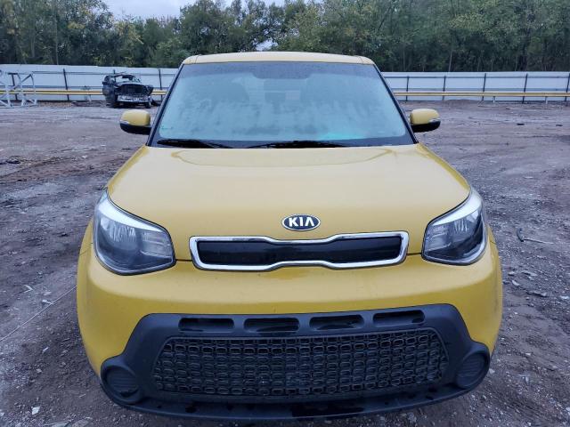 KNDJP3A57E7026797 - 2014 KIA SOUL + YELLOW photo 5