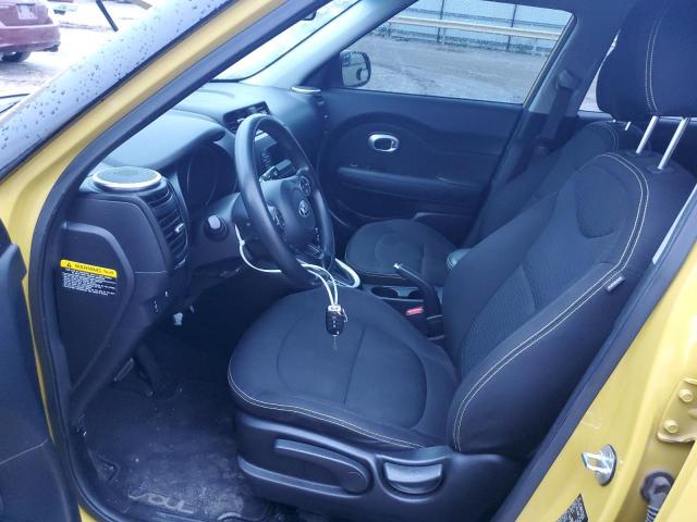 KNDJP3A57E7026797 - 2014 KIA SOUL + YELLOW photo 7