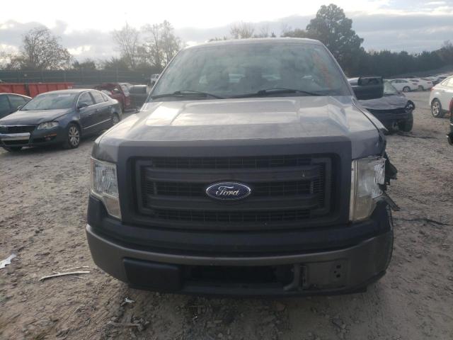 1FTMF1CM5EKE26699 - 2014 FORD F150 GRAY photo 5