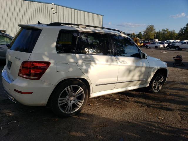 WDCGG8JB4EG168693 - 2014 MERCEDES-BENZ GLK 350 4MATIC WHITE photo 3