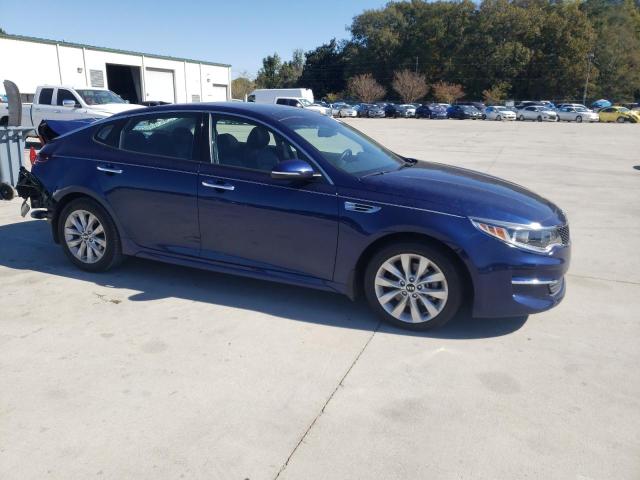 5XXGU4L3XJG202912 - 2018 KIA OPTIMA EX BLUE photo 4