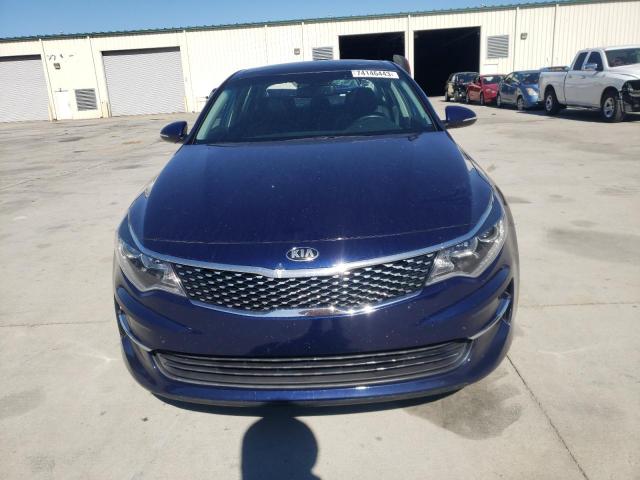 5XXGU4L3XJG202912 - 2018 KIA OPTIMA EX BLUE photo 5