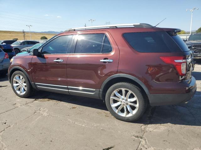 1FMHK8F82CGA44369 - 2012 FORD EXPLORER LIMITED MAROON photo 2