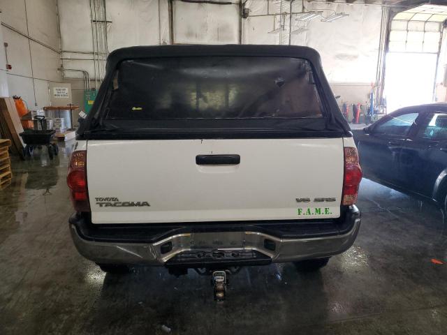 5TEUU42N08Z480574 - 2008 TOYOTA TACOMA ACCESS CAB თეთრი ფოტო 6