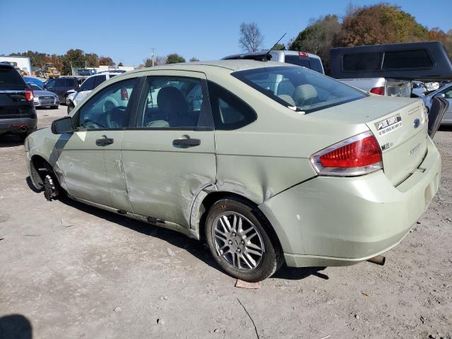 1FAHP3FN9AW131516 - 2010 FORD FOCUS SE GREEN photo 2