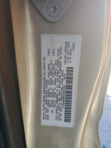 5TESN92N83Z302390 - 2003 TOYOTA TACOMA XTRACAB PRERUNNER 棕色 照片 12