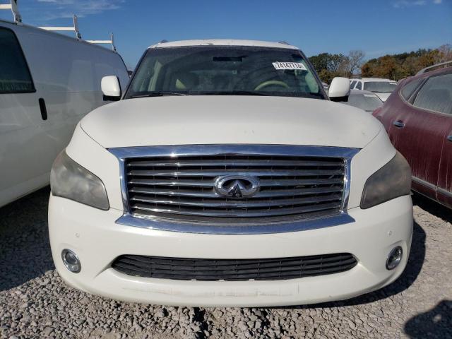 JN8AZ2NCXC9317281 - 2012 INFINITI QX56 WHITE photo 5