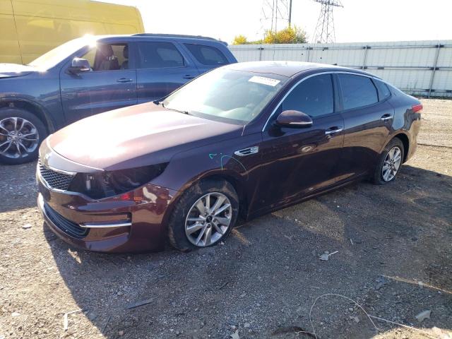 5XXGT4L31JG195089 - 2018 KIA OPTIMA LX BURGUNDY photo 1