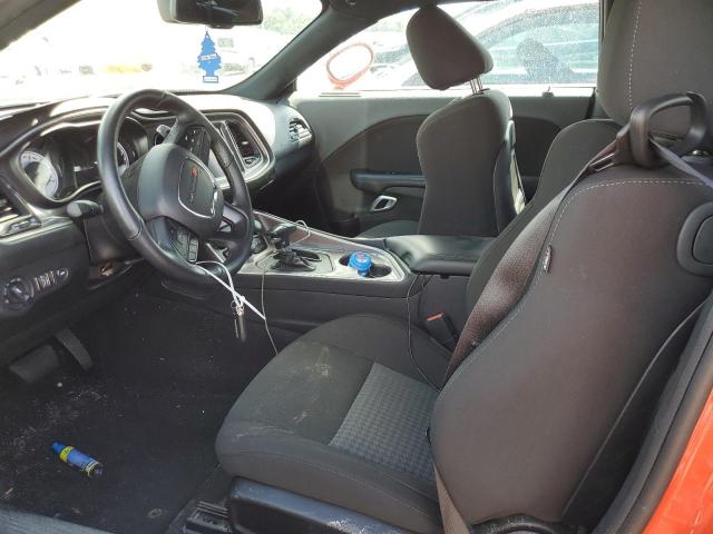 2C3CDZFJ8NH156137 - 2022 DODGE CHALLENGER R/T SCAT PACK ORANGE photo 7