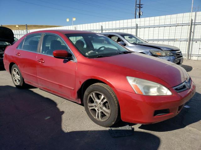 1HGCM56347A090498 - 2007 HONDA ACCORD SE RED photo 4