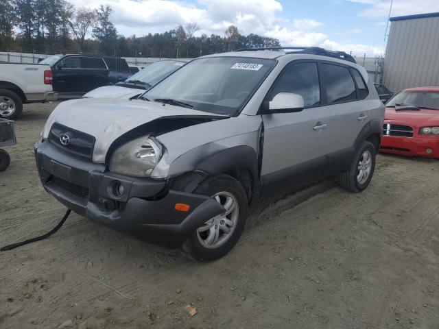 KM8JN72D46U442145 - 2006 HYUNDAI TUCSON GLS SILVER photo 1