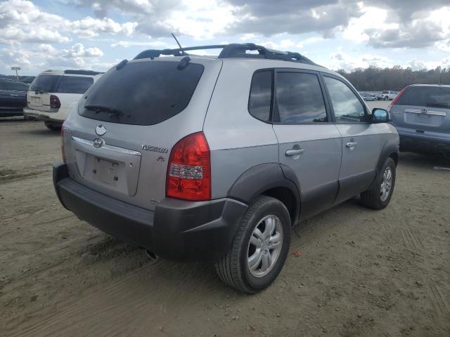 KM8JN72D46U442145 - 2006 HYUNDAI TUCSON GLS SILVER photo 3