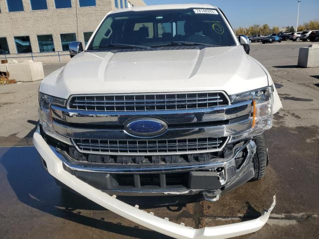 1FTFW1E18JFD74001 - 2018 FORD F150 SUPERCREW WHITE photo 5