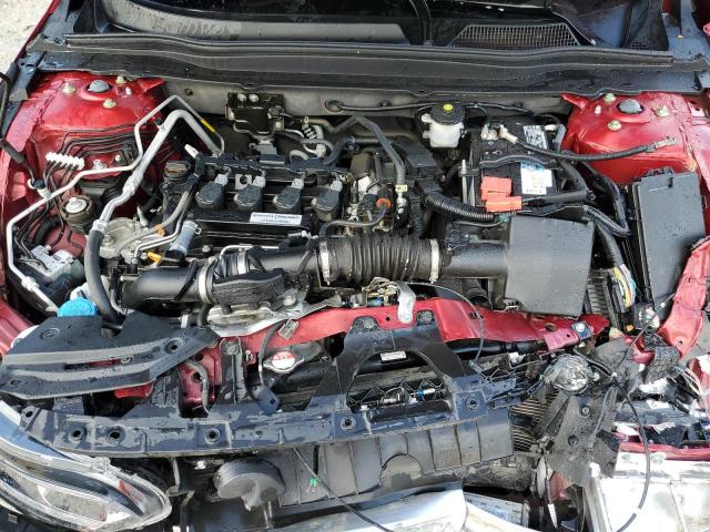 1HGCV1F14KA155119 - 2019 HONDA ACCORD LX RED photo 11