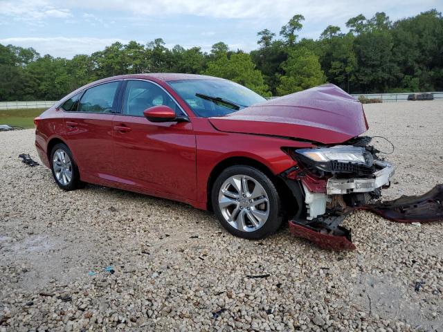 1HGCV1F14KA155119 - 2019 HONDA ACCORD LX RED photo 4