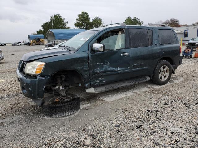 5N1AA08A04N736309 - 2004 NISSAN ARMADA SE GREEN photo 1