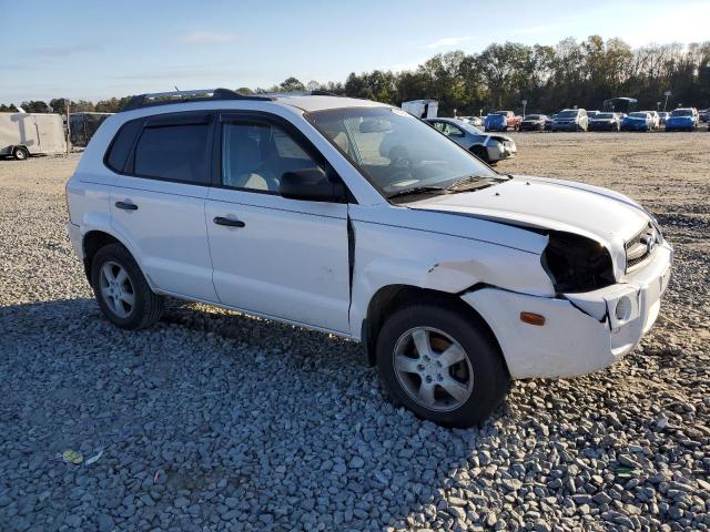 KM8JM12B87U559078 - 2007 HYUNDAI TUCSON GLS WHITE photo 4