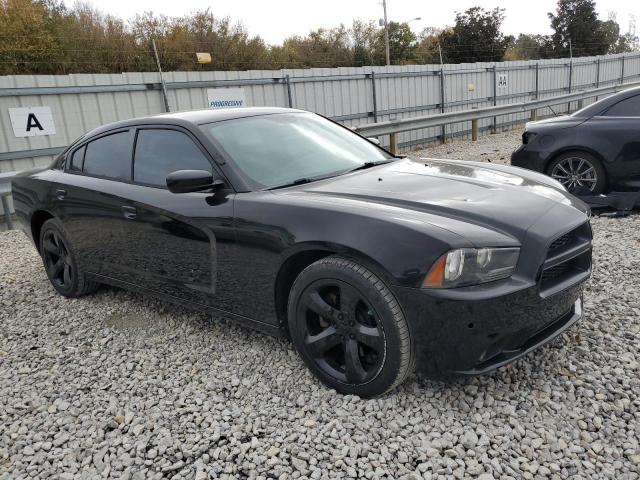 2C3CDXAGXEH190998 - 2014 DODGE CHARGER POLICE BLACK photo 4