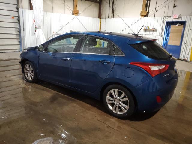 KMHD35LH9EU204783 - 2014 HYUNDAI ELANTRA GT BLUE photo 2