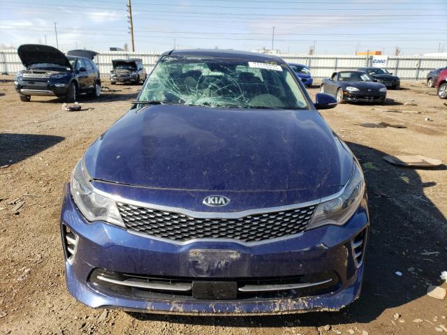 5XXGU4L3XHG152295 - 2017 KIA OPTIMA EX BLUE photo 5