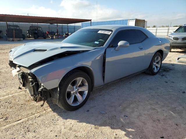 2C3CDZAGXNH181763 - 2022 DODGE CHALLENGER SXT GRAY photo 1