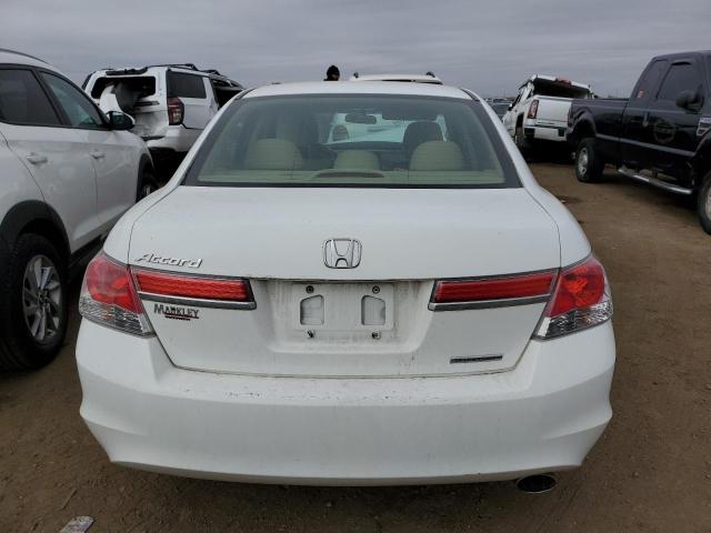 1HGCP2F6XCA114832 - 2012 HONDA ACCORD SE WHITE photo 6