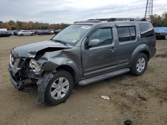 5N1AR18W26C612423 - 2006 NISSAN PATHFINDER LE GRAY photo 1