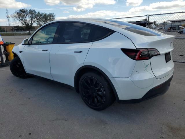 5YJYGDEE6MF070748 - 2021 TESLA MODEL Y WHITE photo 2