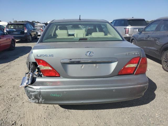 JTHBN30F020060409 - 2002 LEXUS LS 430 GRAY photo 6