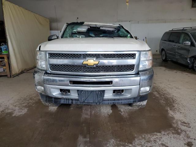 3GCPKSE78DG130295 - 2013 CHEVROLET SILVERADO K1500 LT WHITE photo 5