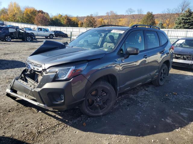 JF2SKAMC7NH519005 - 2022 SUBARU FORESTER WILDERNESS GRAY photo 1