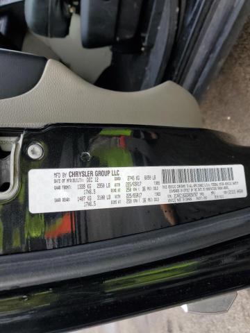 2C4RC1BG6DR650767 - 2013 CHRYSLER TOWN & COU TOURING შავი ფოტო 13