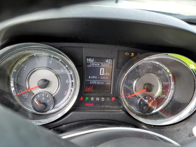 2C4RC1BG6DR650767 - 2013 CHRYSLER TOWN & COU TOURING შავი ფოტო 9