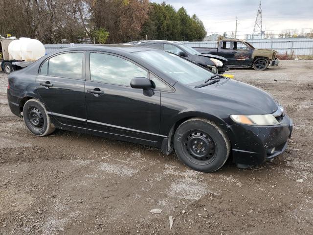 2HGFA16229H106126 - 2009 HONDA CIVIC DX BLACK photo 4