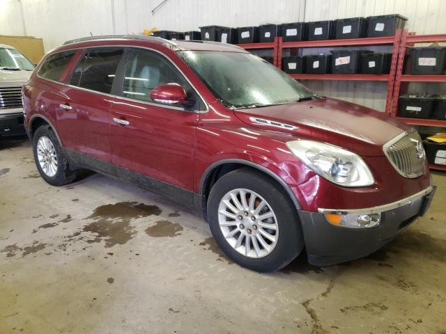 5GALVBEDXAJ234780 - 2010 BUICK ENCLAVE CXL BURGUNDY photo 4