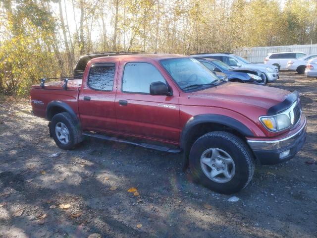 5TEGN92NX2Z044765 - 2002 TOYOTA TACOMA DOUBLE CAB PRERUNNER RED photo 4