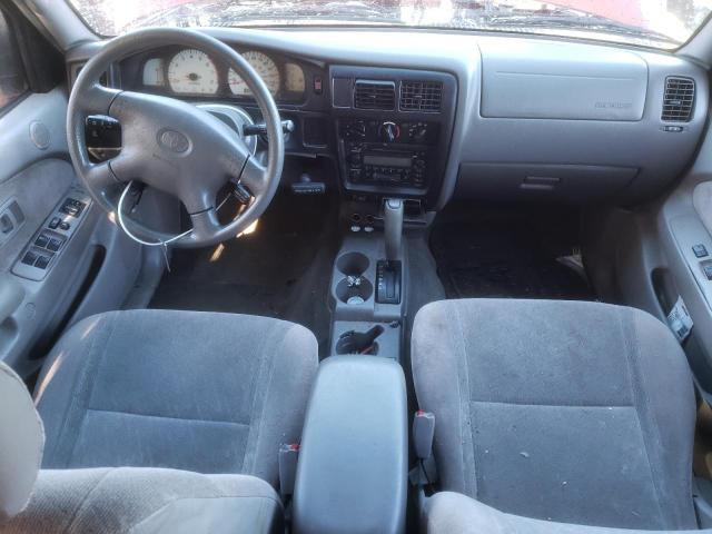 5TEGN92NX2Z044765 - 2002 TOYOTA TACOMA DOUBLE CAB PRERUNNER RED photo 8