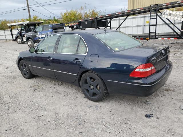 JTHBN36F455016752 - 2005 LEXUS LS 430 BLUE photo 2