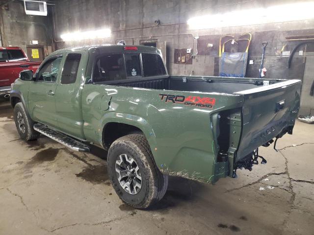3TYSZ5AN1NT061792 - 2022 TOYOTA TACOMA ACCESS CAB მწვანე ფოტო 2