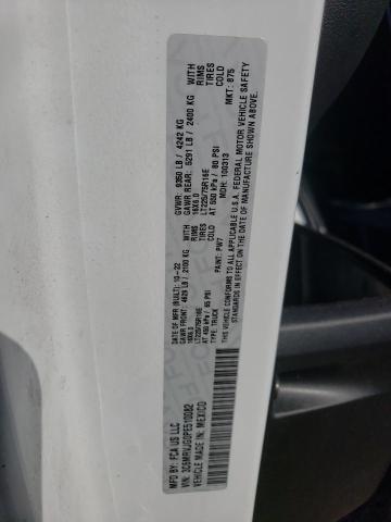 3C6MRVJG0PE510082 - 2023 RAM PROMASTER 3500 HIGH თეთრი ფოტო 13