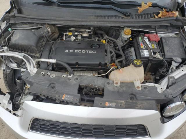 1G1JB5SH7E4231811 - 2014 CHEVROLET SONIC LS Gümüş foto 11