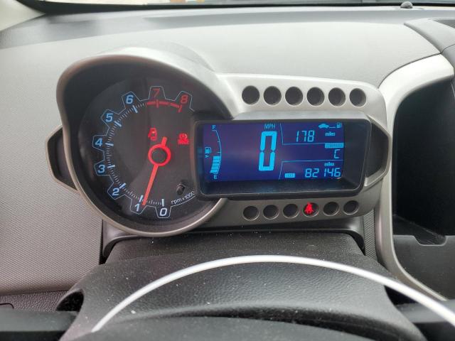 1G1JB5SH7E4231811 - 2014 CHEVROLET SONIC LS Gümüş foto 9