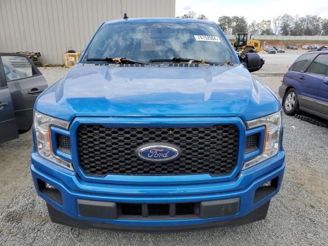 1FTEW1CP6LFA06504 - 2020 FORD F150 SUPERCREW BLUE photo 5