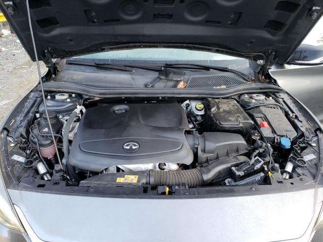 SJKCH5CR3HA018220 - 2017 INFINITI QX30 BASE GRAY photo 11