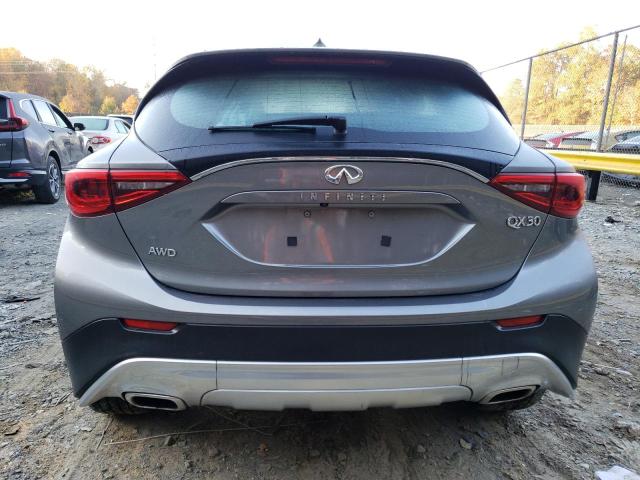 SJKCH5CR3HA018220 - 2017 INFINITI QX30 BASE GRAY photo 6